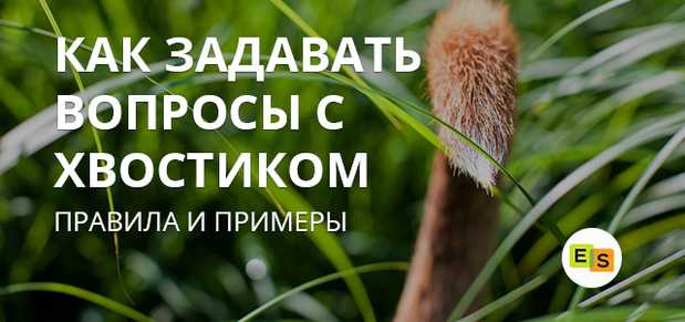 Вопросительные теги в английском