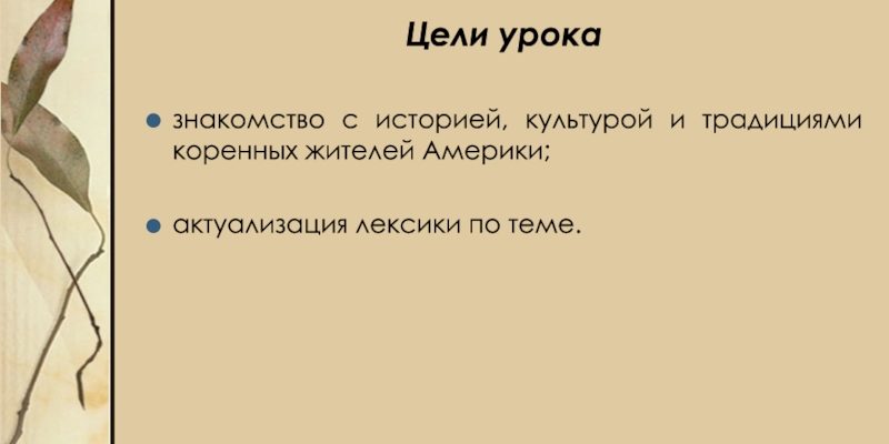 Коренное население америки на английском языке